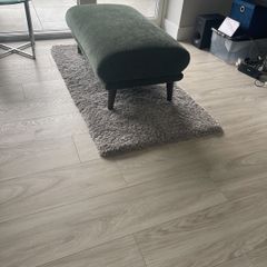 Thick Pile Grey Rug
