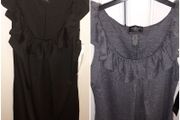 BNWT Two Alyn Page Dresses, Black (M) and Grey (S)