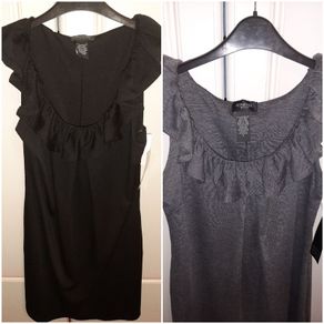 BNWT Two Alyn Page Dresses, Black (M) and Grey (S)