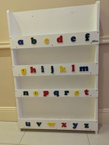 childrens bookcase - tidybooks alphabet