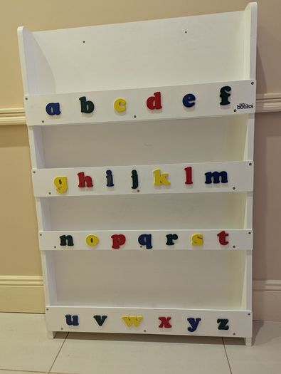 childrens bookcase - tidybooks alphabet
