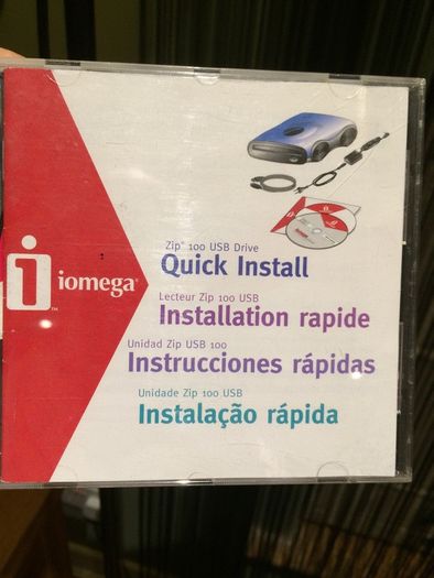 Iomega ZIP USB drive