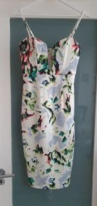 Blossom floral plunge dress Sz 12