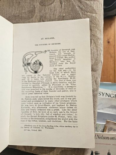 Devenish (lough Erne) Its History. Antiquities. And Traditions. Rare 1931 Paperback In Good Condition.  See Photos For Same.
