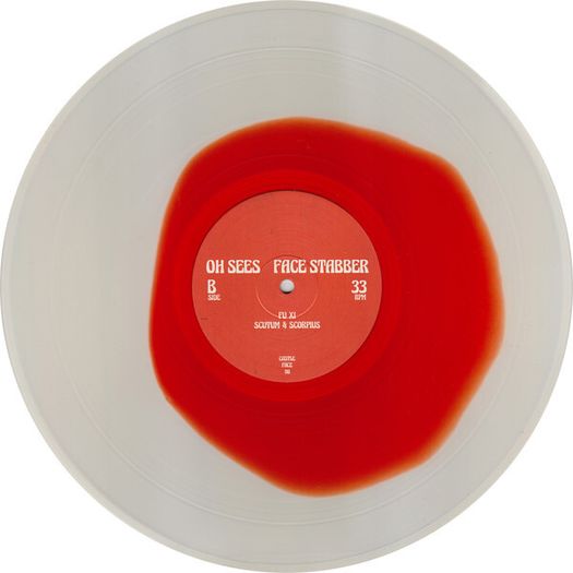 Oh Sees: Face Stabber 2 x Vinyl, LP, Album, Limited Edition, Clear With Red Blob [Blood In Your Eyeball]