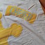1950s hand painted religious Flag Image 3