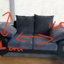 Corner Sofa & Two Seater Image 6