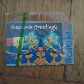 Season's Greetings" Reindeer (10 Units)