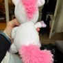 Cuddly white and pink unicorn Image 3