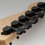 Wilkinson Machine Heads E-Z Loking tuners 6 In line black Image 7
