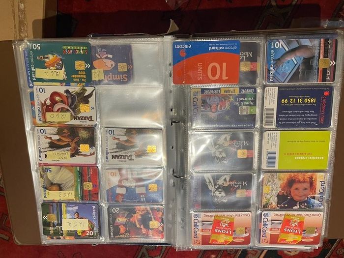 Vintage collectible cards call cards Irish at 1 euro each postage extra 1.50 per envelope or large one 2.85