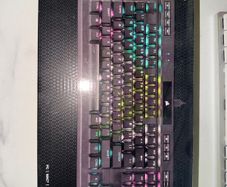 Corsair K70 RGB TKL Champion Series, OPX Optical Switches, 99% new, full box