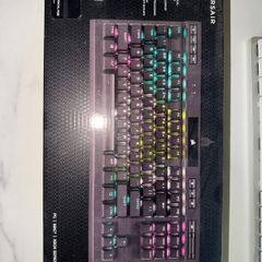 Corsair K70 RGB TKL Champion Series, OPX Optical Switches, 99% new, full box