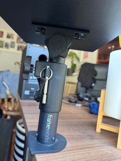 Gator Frameworks Desktop Clamp-On Studio Monitor and Speaker Stand