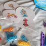 A Large Set of Beados Items plus A Quick Drying Design Station - Original Box Available - See Pics - Hours of Fun  - # Image 8