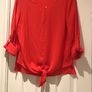 Red Blouse BNWT Image 2