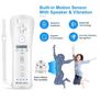 Wireless Remote Controller Motion Plus and Nunchuk for Nintendo Wii / Wii U - White Image 2