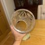 Waterford Crystal Rare Ah Cara Failte Candle Hurricane on Connemara Marble Base Image 6