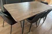 dining table and chairs