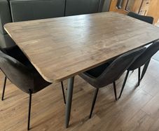 dining table and chairs