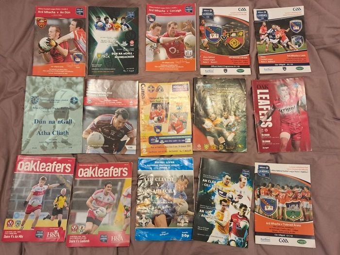 GAA Programmes X 15
