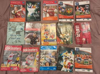 GAA Programmes X 15
