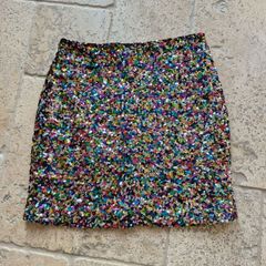 Sequin Mini skirt (Warehouse)