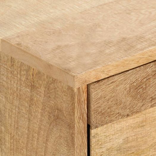 TV Cabinet 130x30x45 cm Solid Mango Wood