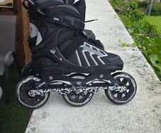 skating shoe.