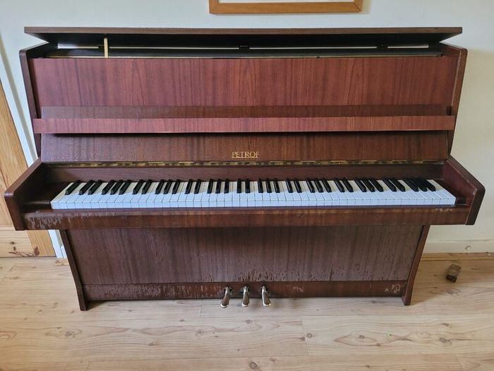 Petrof Upright Piano Delivered