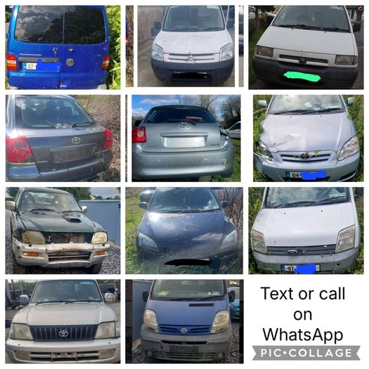 Vw Transporters & other cars for breaking