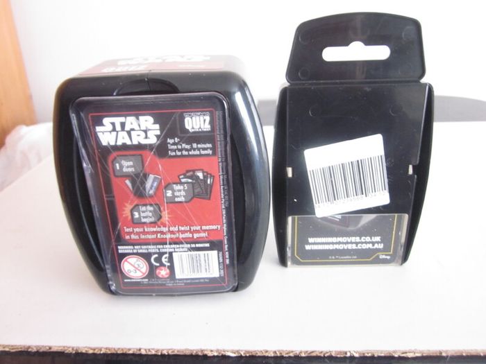 2 Star Wars Top Trumps Quiz&Card Games