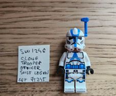 lego sw1246 clone trooper officer 501st legion, set star wars 75345