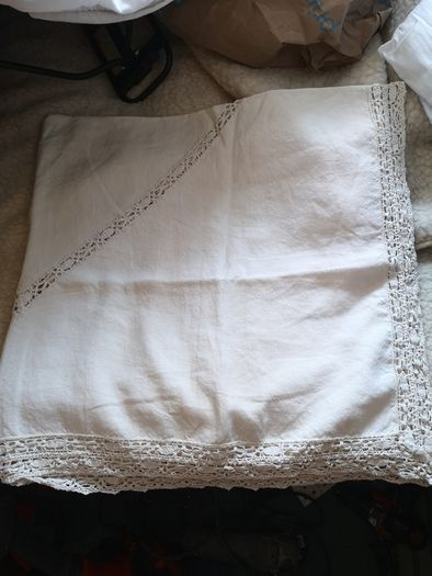 Selection of beautiful vintage table cloths