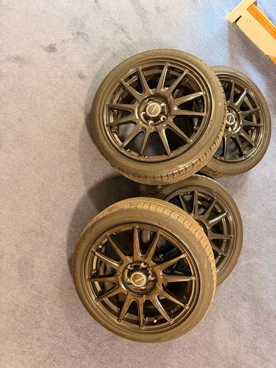 Pruis 17 inch wheels