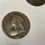 1900  queen Victoria penny x 3 Image 3