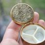 Antique Pill Box 1,4" diameter Image 8