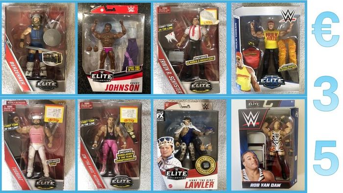 wwe elite wrestling figures rare NEW