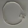 Silver Barrel Clasp Snake Chain Bracelet 18 cm long for charms S925 18 cm Image 3