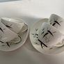 Beautiful royal Doulton Bamboo coffee set for four Image 4