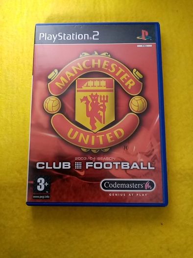 Manchester United club football PlayStation 2 ps2 games Original