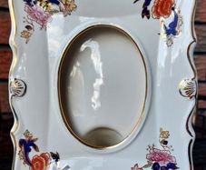 Mason's "Blue Mandalay" Ceramic Photo Frame