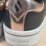 Womens Skechers Street Los Angeles Trainers Runners Black Rose Gold Size Uk 6.5 Eu 39.5  Hi Lite Metallic (AT2) Image 8