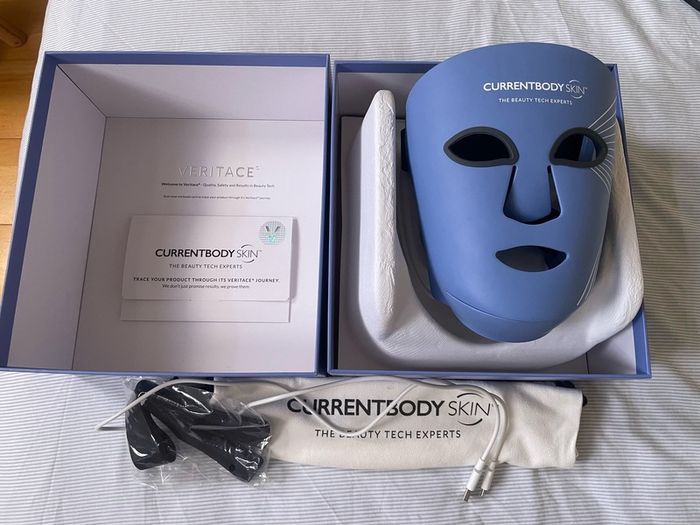 Current body LED Blue Light Therapy Face Mask