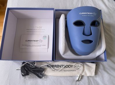 Current body LED Blue Light Therapy Face Mask