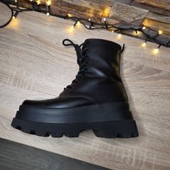 Black Platform Boots size 39 from KOI