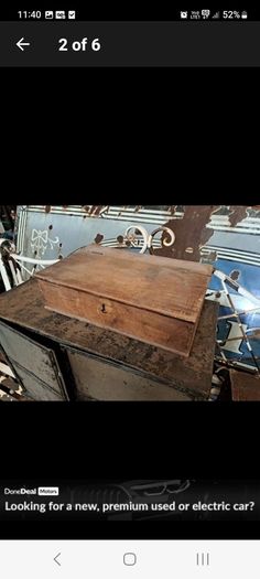 Vintage Teacher's Whiskey Box