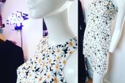 1990s Vintage Mini Dress Floral Grunge Y2K