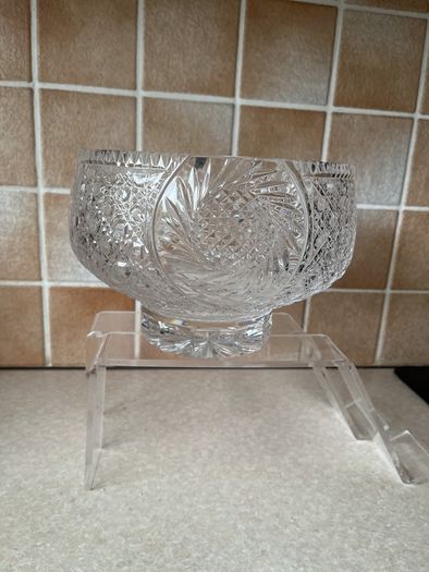 Tyrone Crystal Full Lead Handmade in Ireland Large Bowl