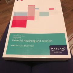 CIMA F1 Official study book+exam practice kit